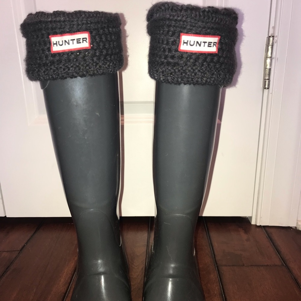 Hunter Rain boot Fleece Socks